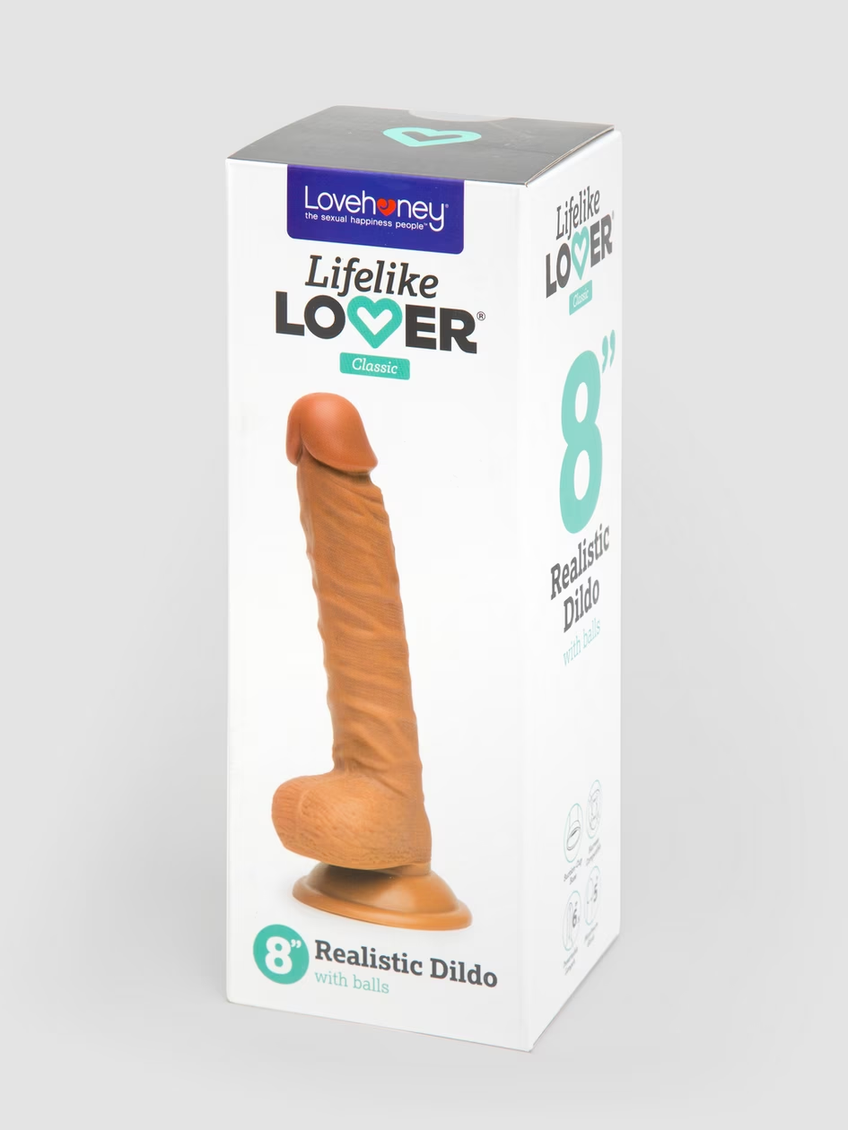 Lifelike Lover Classic Realistic Dildo 8 Inch