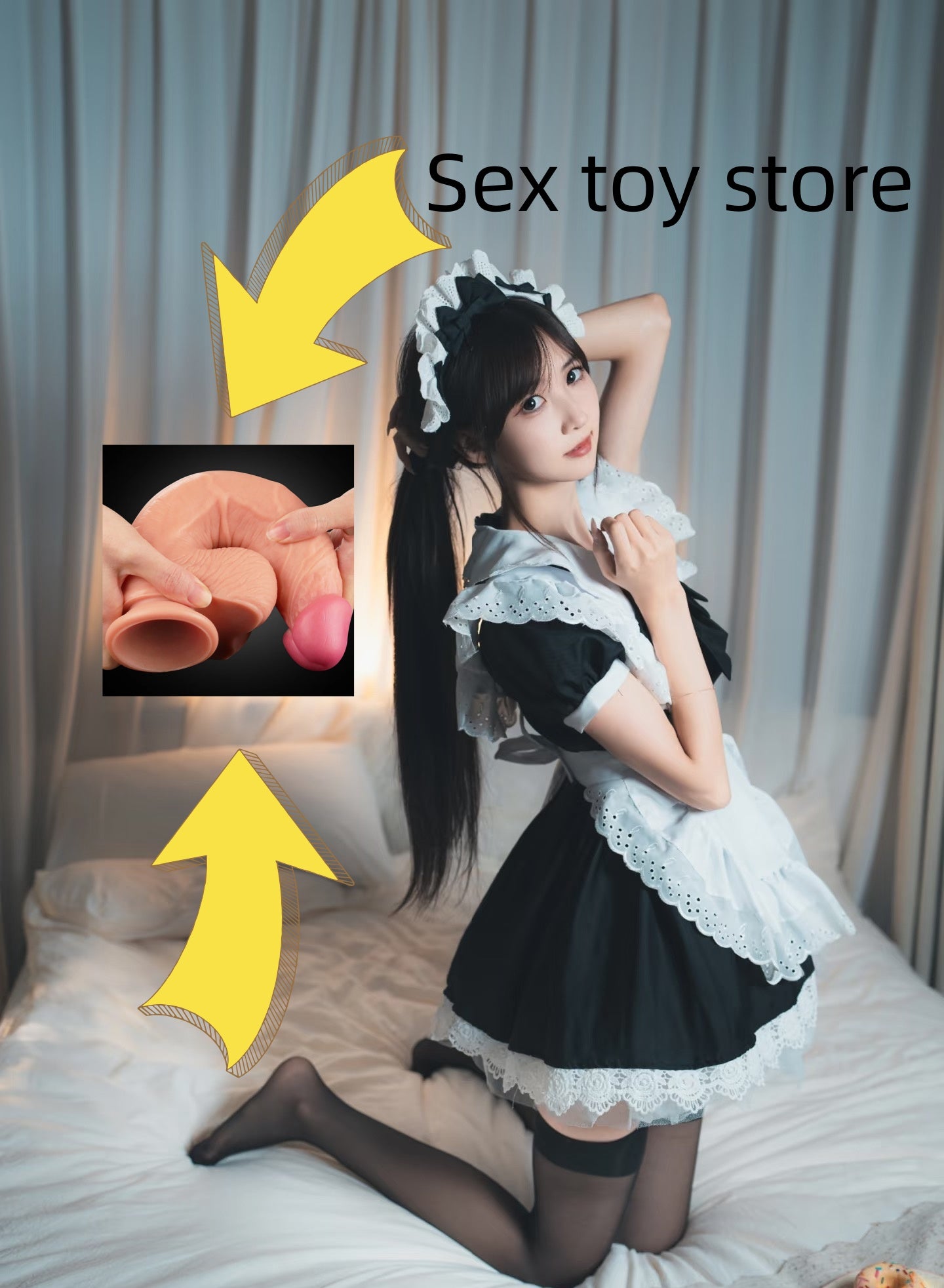 Fulgrim 7.5" Realistic Dual Density Silicone Dildo With Suction Cup & Balls By Pleasure Engine