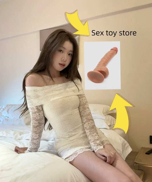 Lifelike Lover Classic Realistic Dildo 8 Inch