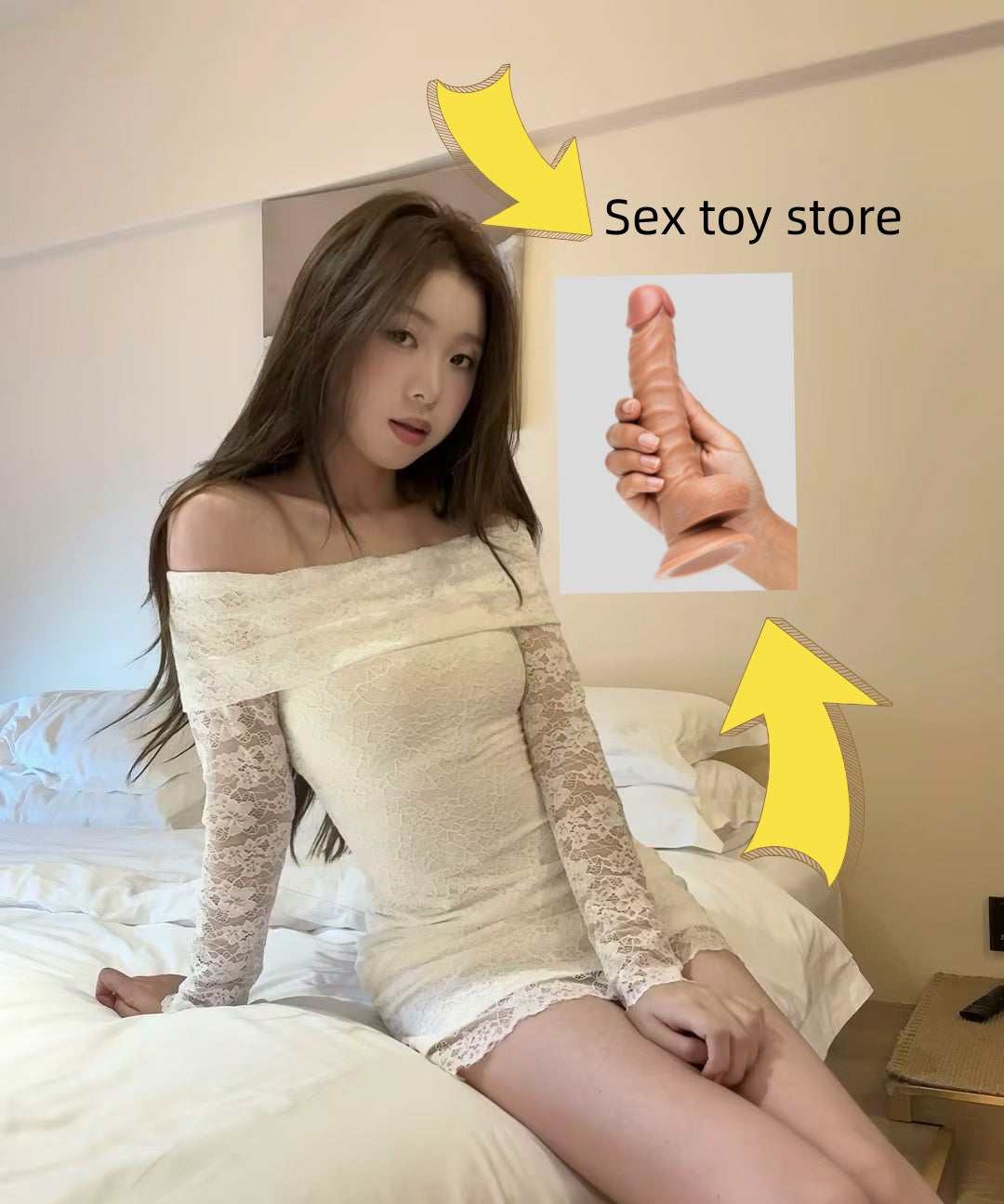 Lifelike Lover Classic Realistic Dildo 8 Inch