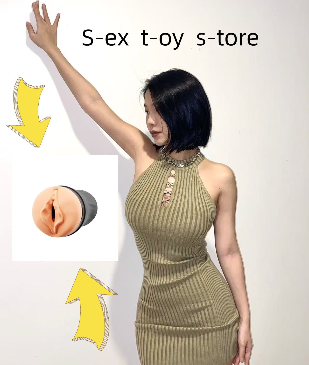 Maxtasy Stroke Master+ Rechargeable Automatic Stroker Penis Masturbator With Remote - Vanilla