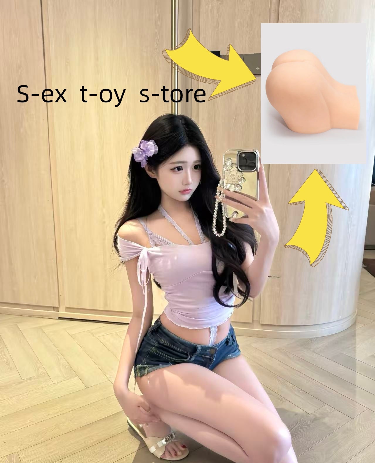 THRUST Pro Elite Alana Ribbed Vagina and Ass Masturbator 246.9oz