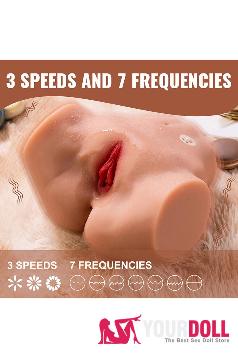 21cm (8.3”) Electric Sex Doll Torso Ass Toy Trehy, In Stock