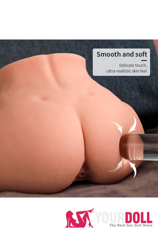 15cm (5.9”) Electric Sex Doll Torso Ass Toy Vicky, In Stock