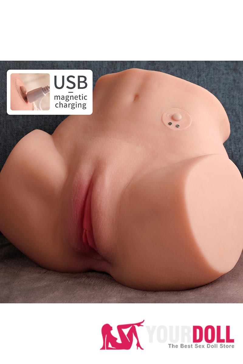 15cm (5.9”) Electric Sex Doll Torso Ass Toy Vicky, In Stock